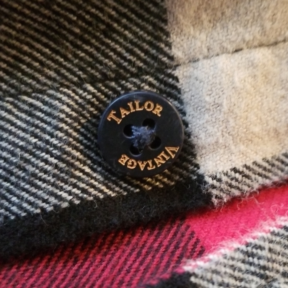 Tailor Vintage long sleeve plaid shirt - Picture 5 of 6